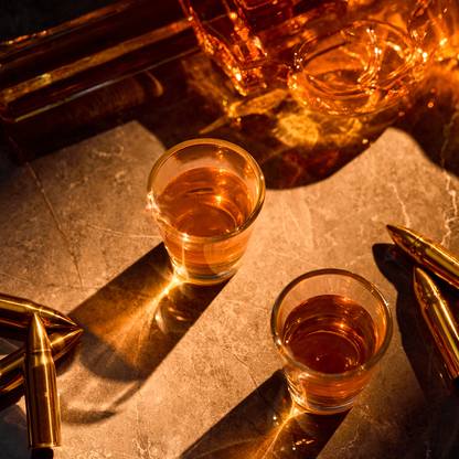 Gun Whiskey Decanter Set