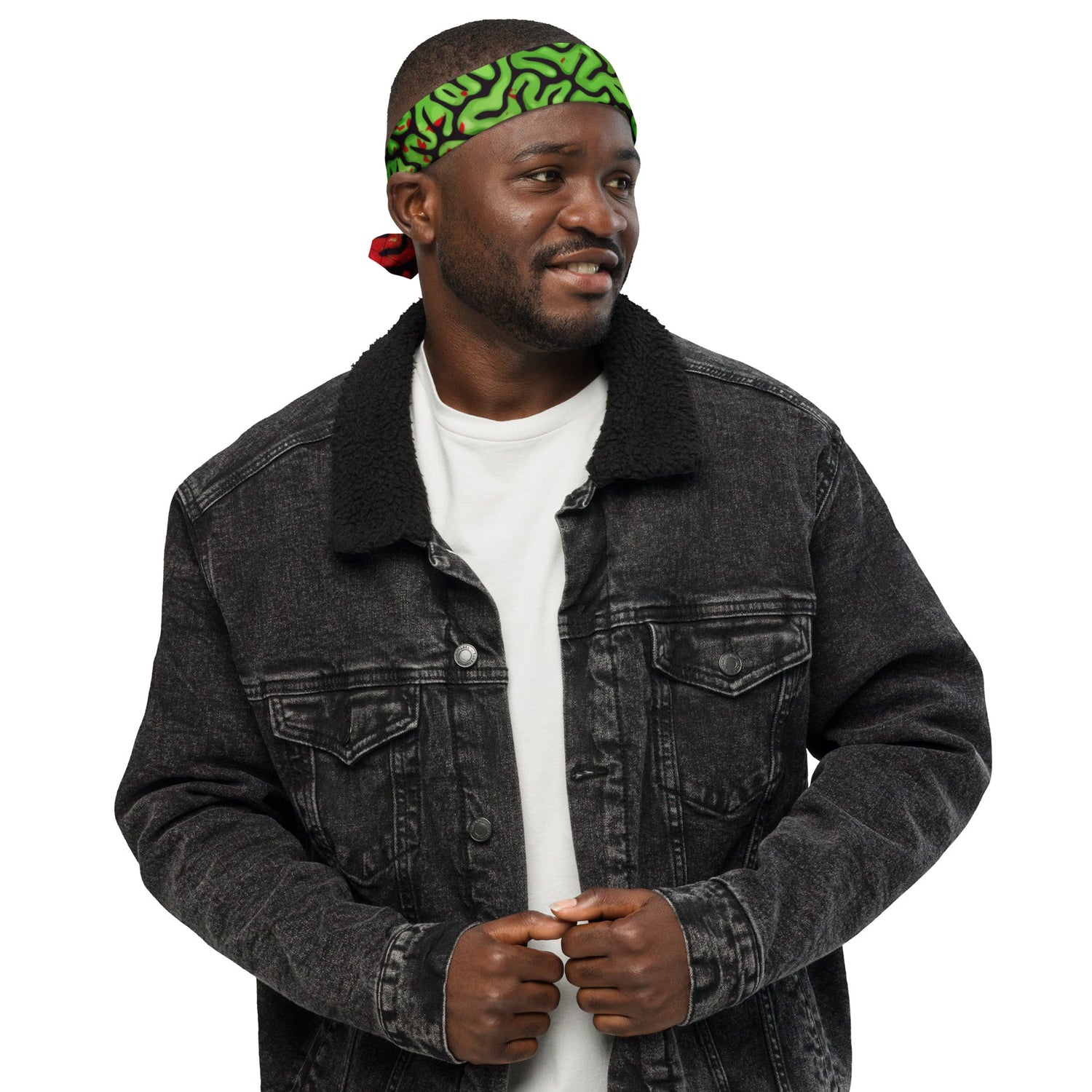 Bloody Green Brains Rave Bandana