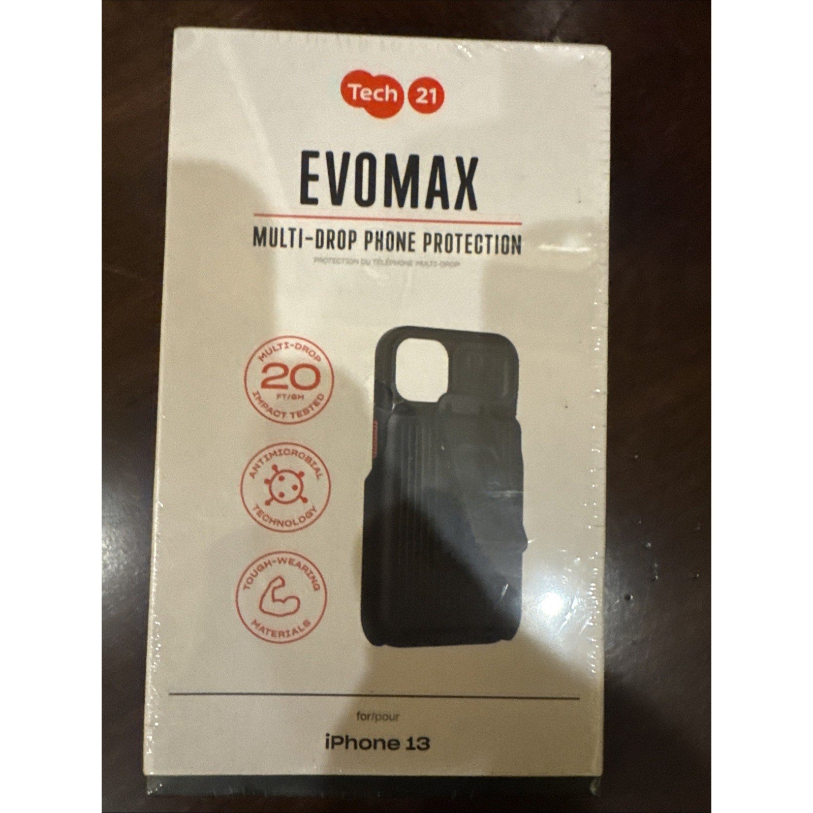 Tech-21 EvoMax iPhone 13 Pro - Rugged Case / Cover - Black - New