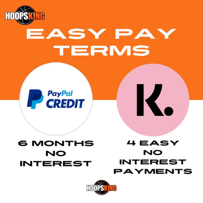 Image promoting easy payment terms for Jump 99 Plyometric Strength Training Shoes, featuring PayPal Credit and Klarna logos.