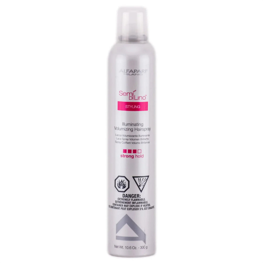 Alfaparf Semi di Lino Styling Illuminating Hairspray Strong Hold  10.6 0z