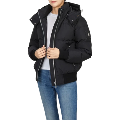 Black MOOSE KNUCKLES CLOUD BOMBER women&