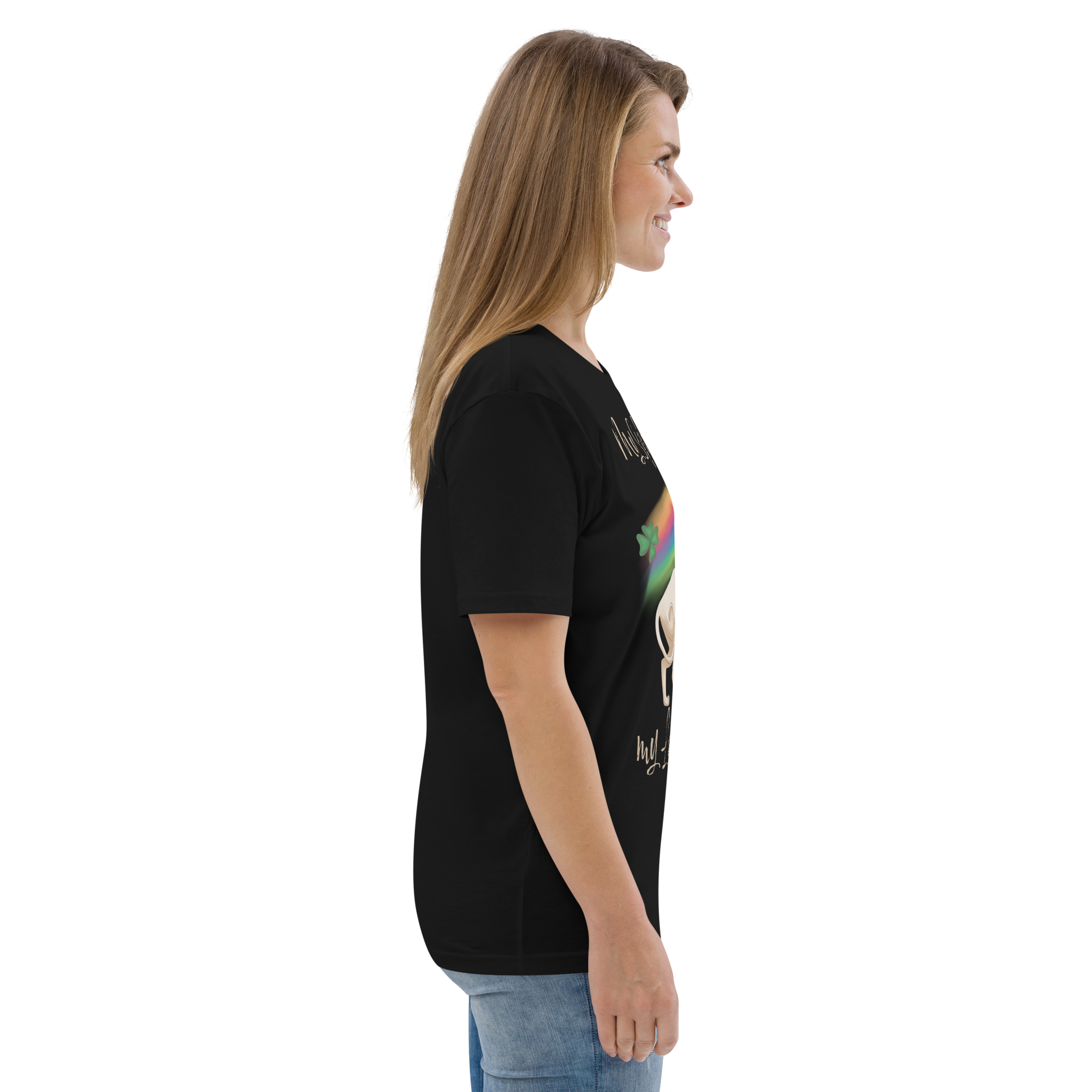 "MY SPHYNX CAT IS MY LUCKY CHARM" - UNISEX TEE