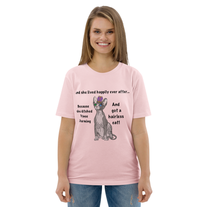 "DITCHED PRINCE CHARMING &amp; GOT A SPHYNX CAT" ECO TEE