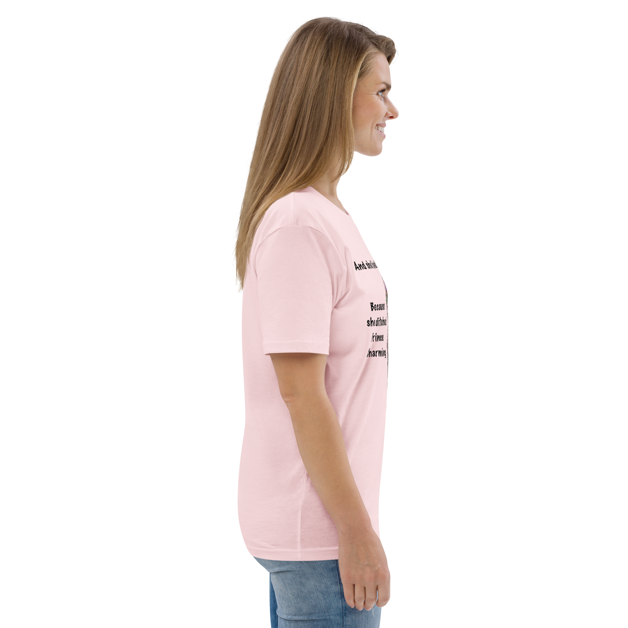 "DITCHED PRINCE CHARMING &amp; GOT A SPHYNX CAT" ECO TEE