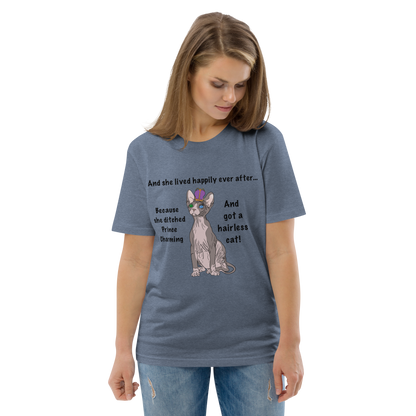 "DITCHED PRINCE CHARMING &amp; GOT A SPHYNX CAT" ECO TEE