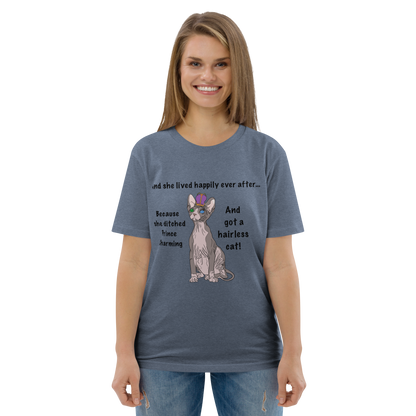 "DITCHED PRINCE CHARMING &amp; GOT A SPHYNX CAT" ECO TEE