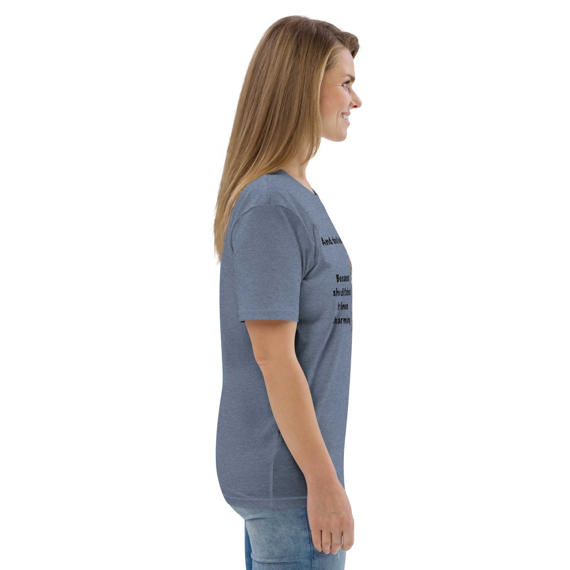 "DITCHED PRINCE CHARMING &amp; GOT A SPHYNX CAT" ECO TEE