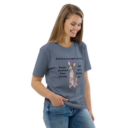 "DITCHED PRINCE CHARMING &amp; GOT A SPHYNX CAT" ECO TEE