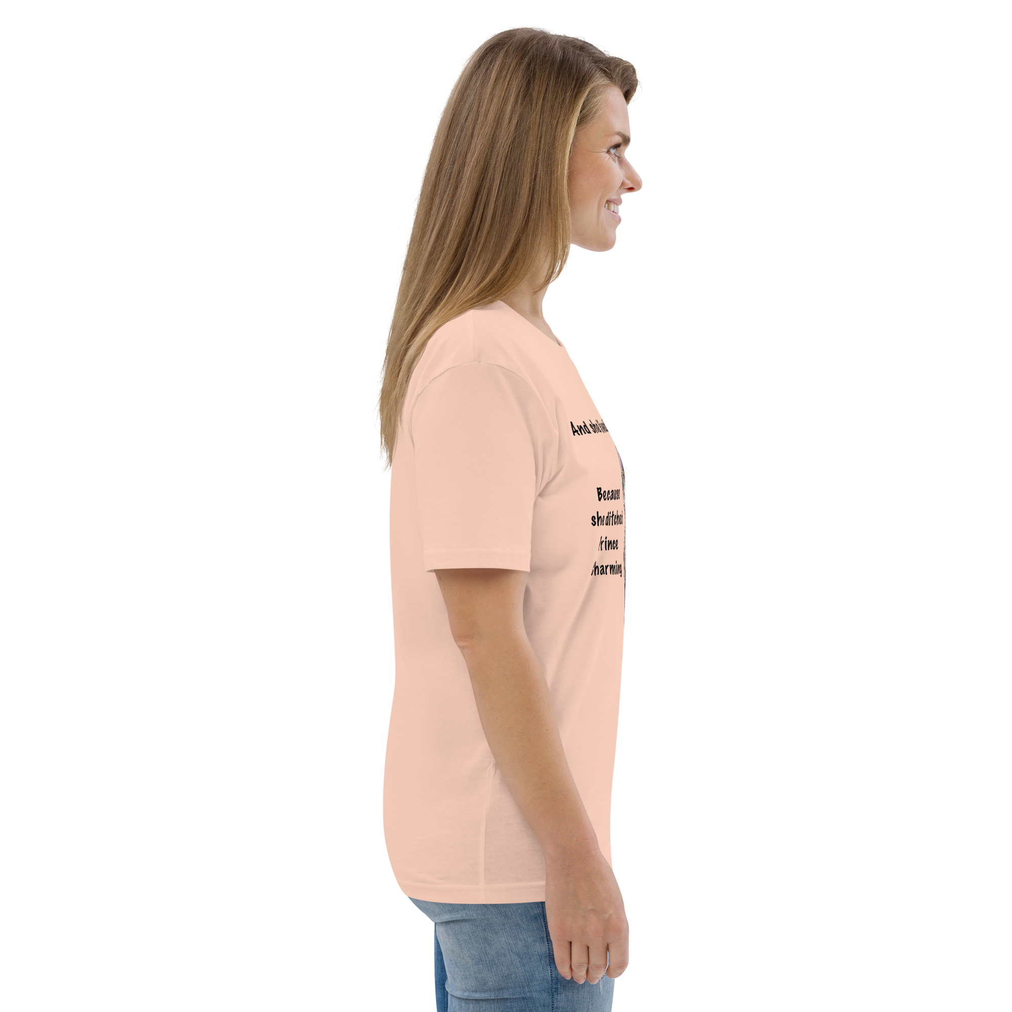 "DITCHED PRINCE CHARMING &amp; GOT A SPHYNX CAT" ECO TEE