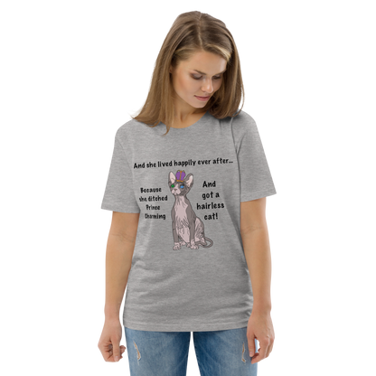 "DITCHED PRINCE CHARMING &amp; GOT A SPHYNX CAT" ECO TEE