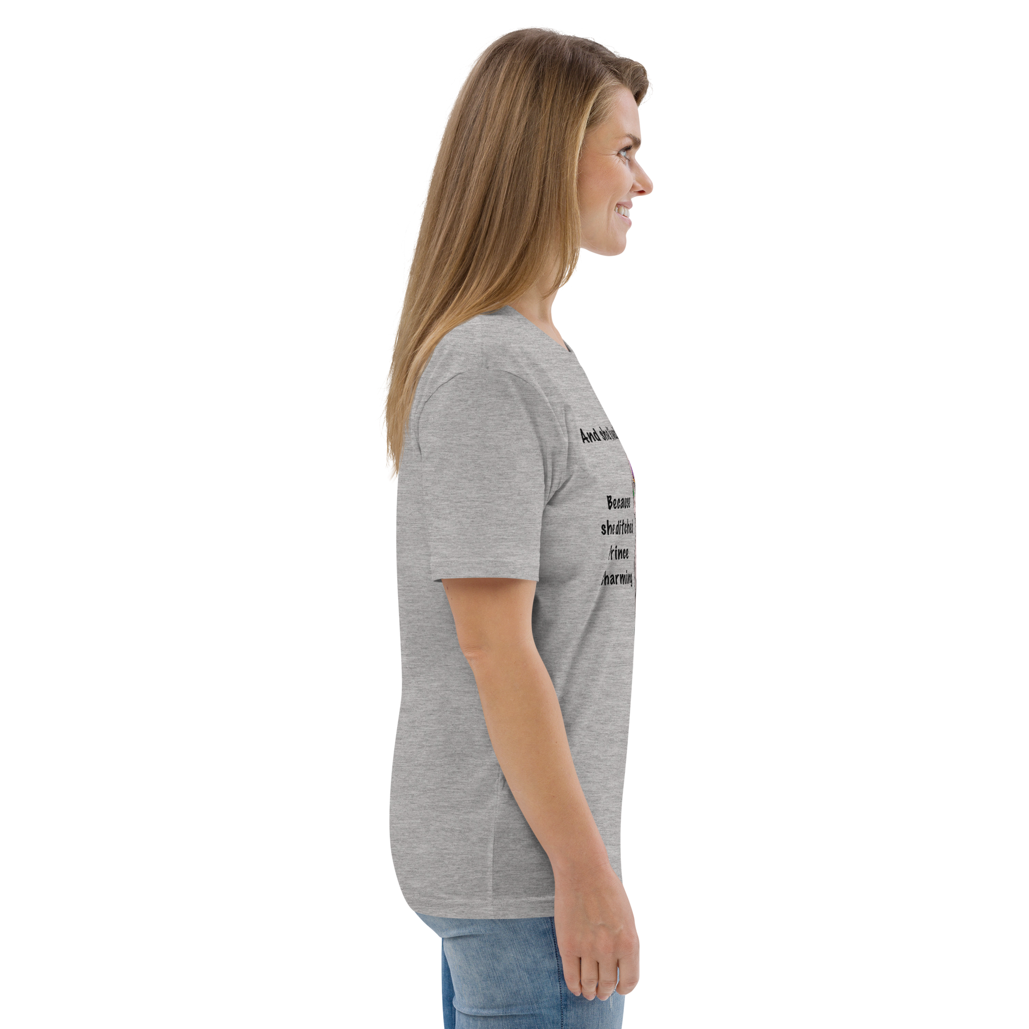 "DITCHED PRINCE CHARMING &amp; GOT A SPHYNX CAT" ECO TEE