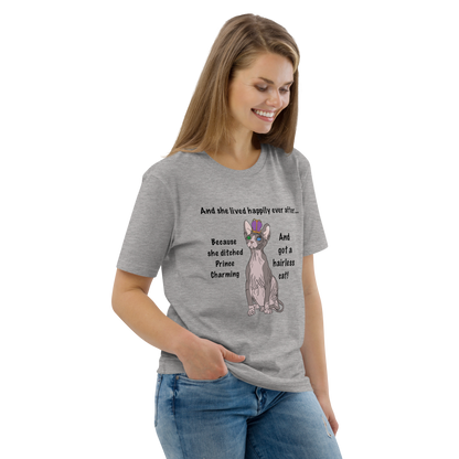 "DITCHED PRINCE CHARMING &amp; GOT A SPHYNX CAT" ECO TEE