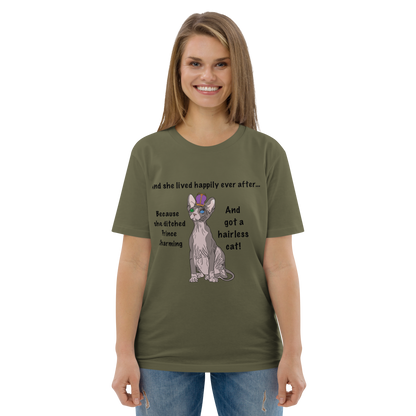 "DITCHED PRINCE CHARMING &amp; GOT A SPHYNX CAT" ECO TEE