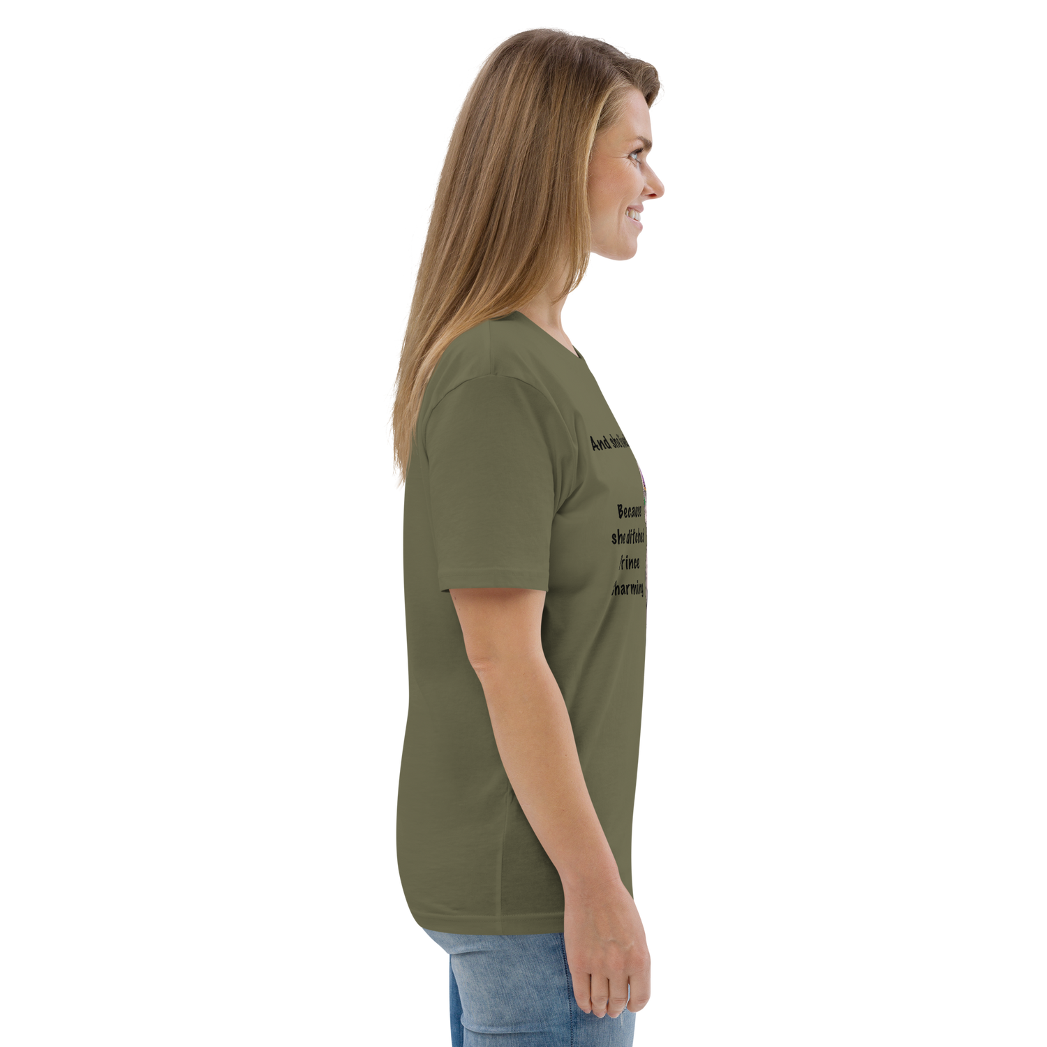 "DITCHED PRINCE CHARMING &amp; GOT A SPHYNX CAT" ECO TEE