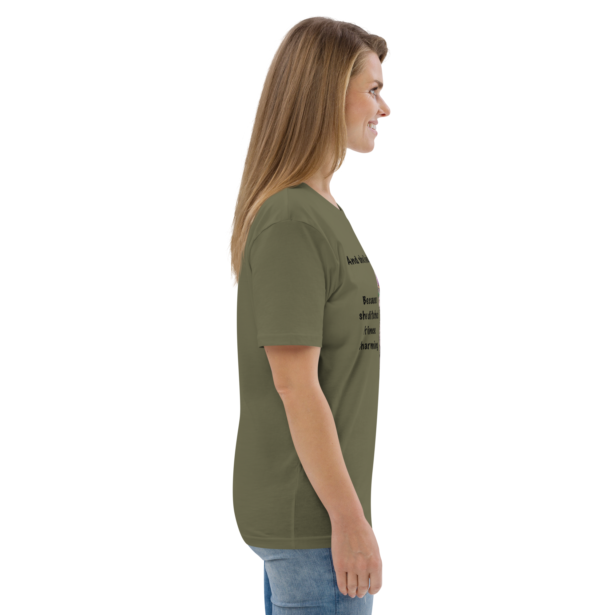 "DITCHED PRINCE CHARMING &amp; GOT A SPHYNX CAT" ECO TEE