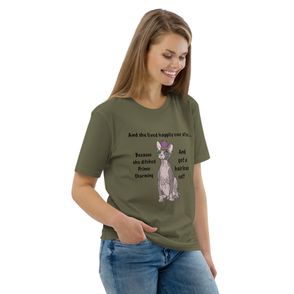 "DITCHED PRINCE CHARMING &amp; GOT A SPHYNX CAT" ECO TEE