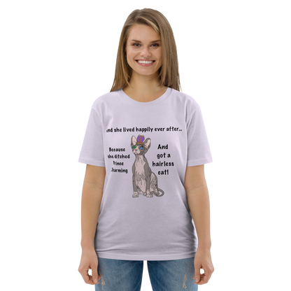 "DITCHED PRINCE CHARMING &amp; GOT A SPHYNX CAT" ECO TEE