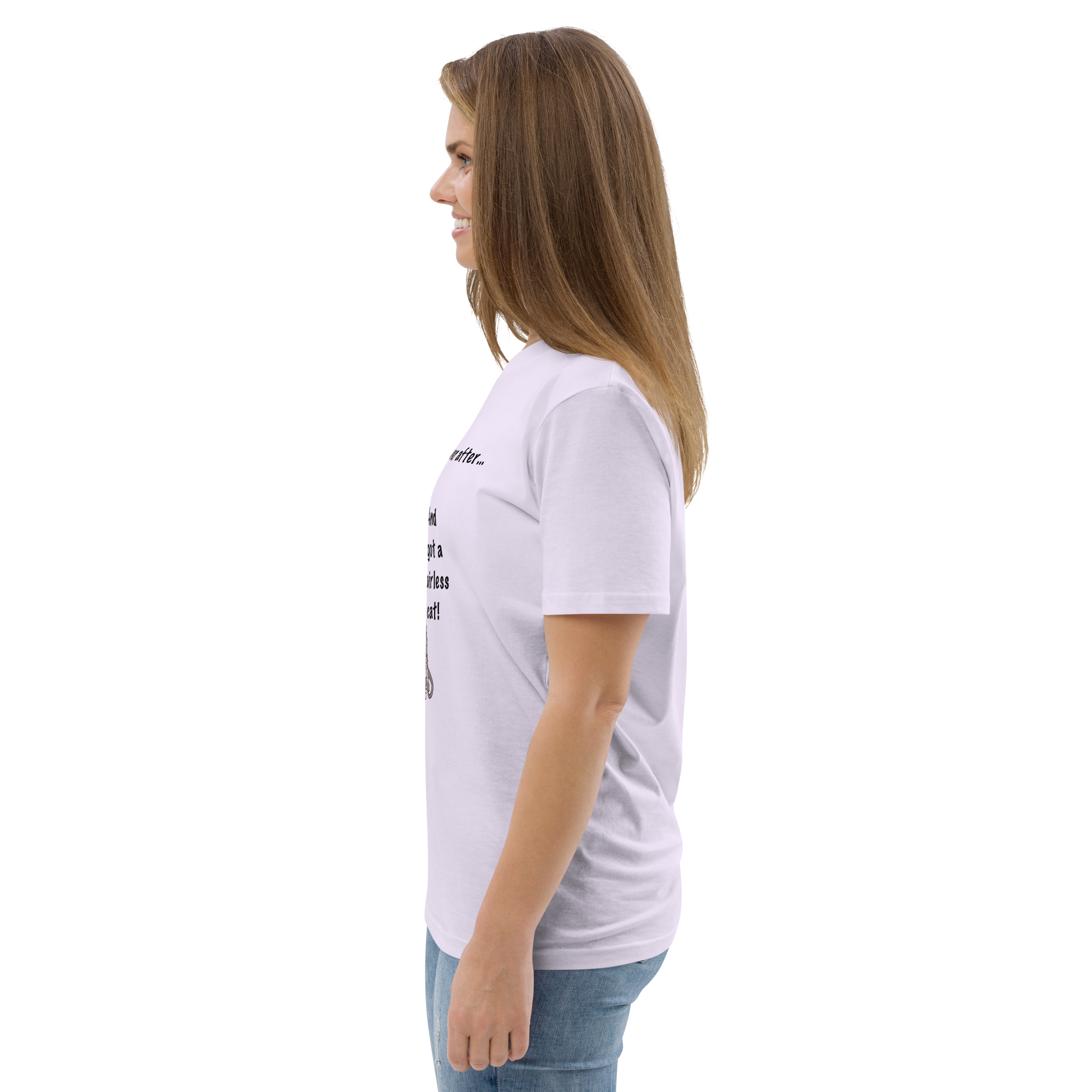 "DITCHED PRINCE CHARMING &amp; GOT A SPHYNX CAT" ECO TEE