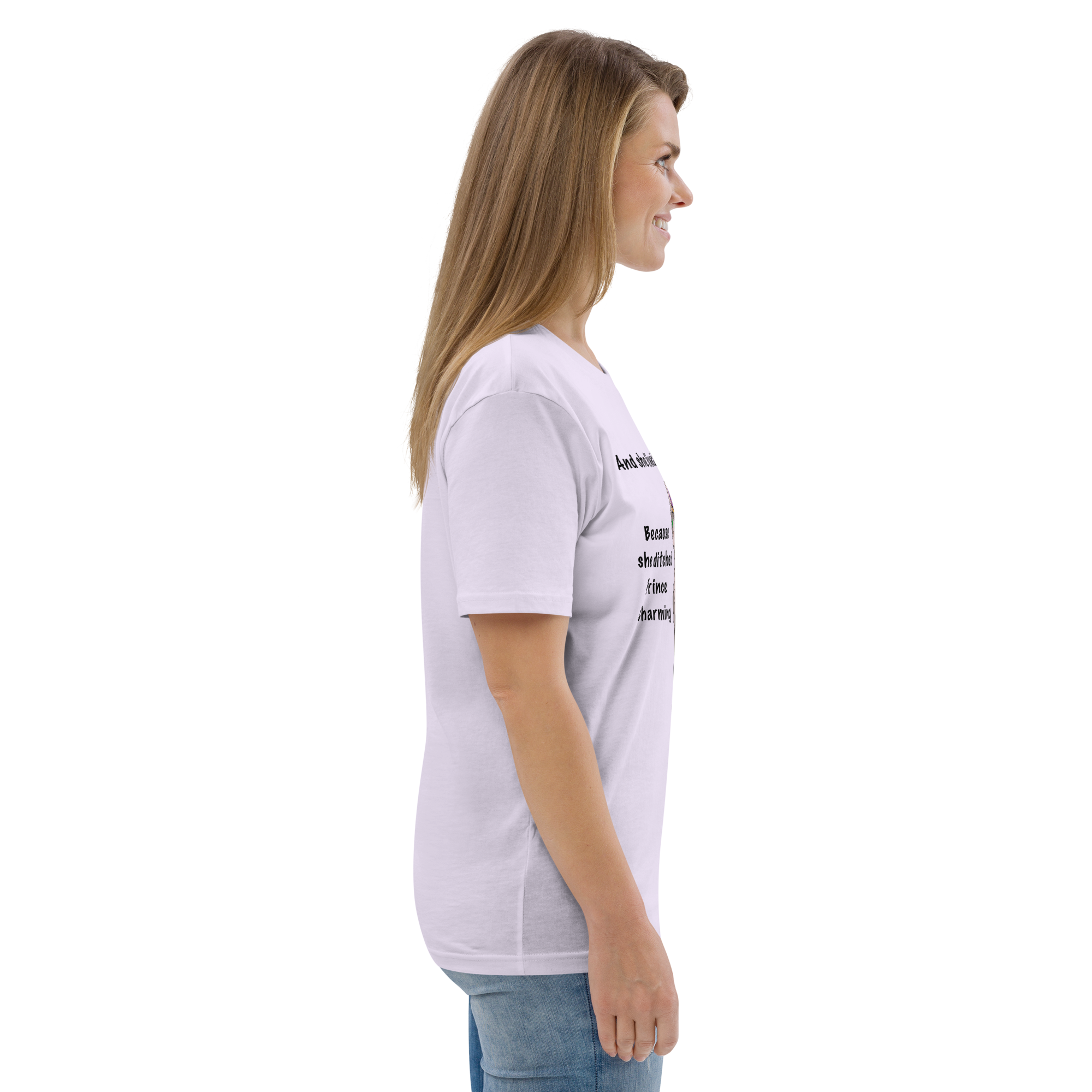 "DITCHED PRINCE CHARMING &amp; GOT A SPHYNX CAT" ECO TEE