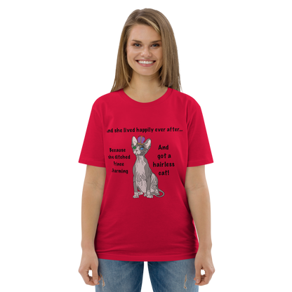 "DITCHED PRINCE CHARMING &amp; GOT A SPHYNX CAT" ECO TEE