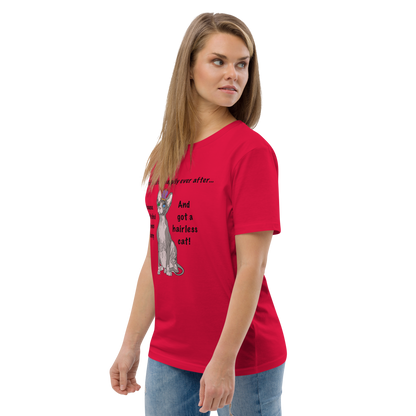 "DITCHED PRINCE CHARMING &amp; GOT A SPHYNX CAT" ECO TEE