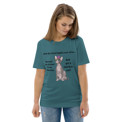"DITCHED PRINCE CHARMING &amp; GOT A SPHYNX CAT" ECO TEE
