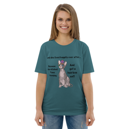 "DITCHED PRINCE CHARMING &amp; GOT A SPHYNX CAT" ECO TEE