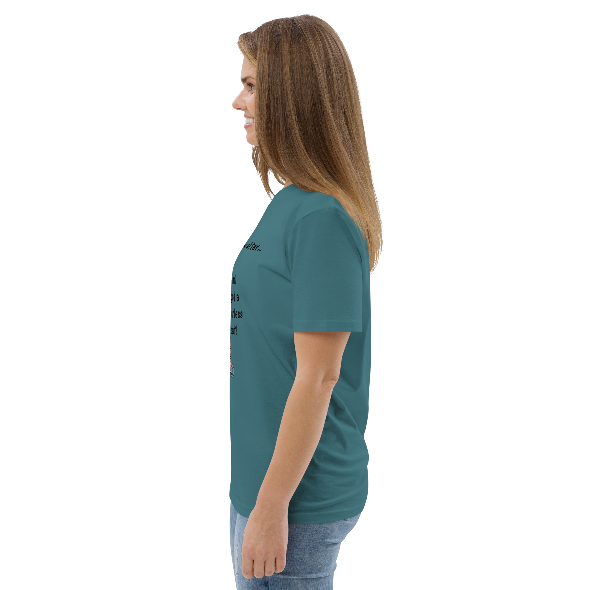 "DITCHED PRINCE CHARMING &amp; GOT A SPHYNX CAT" ECO TEE