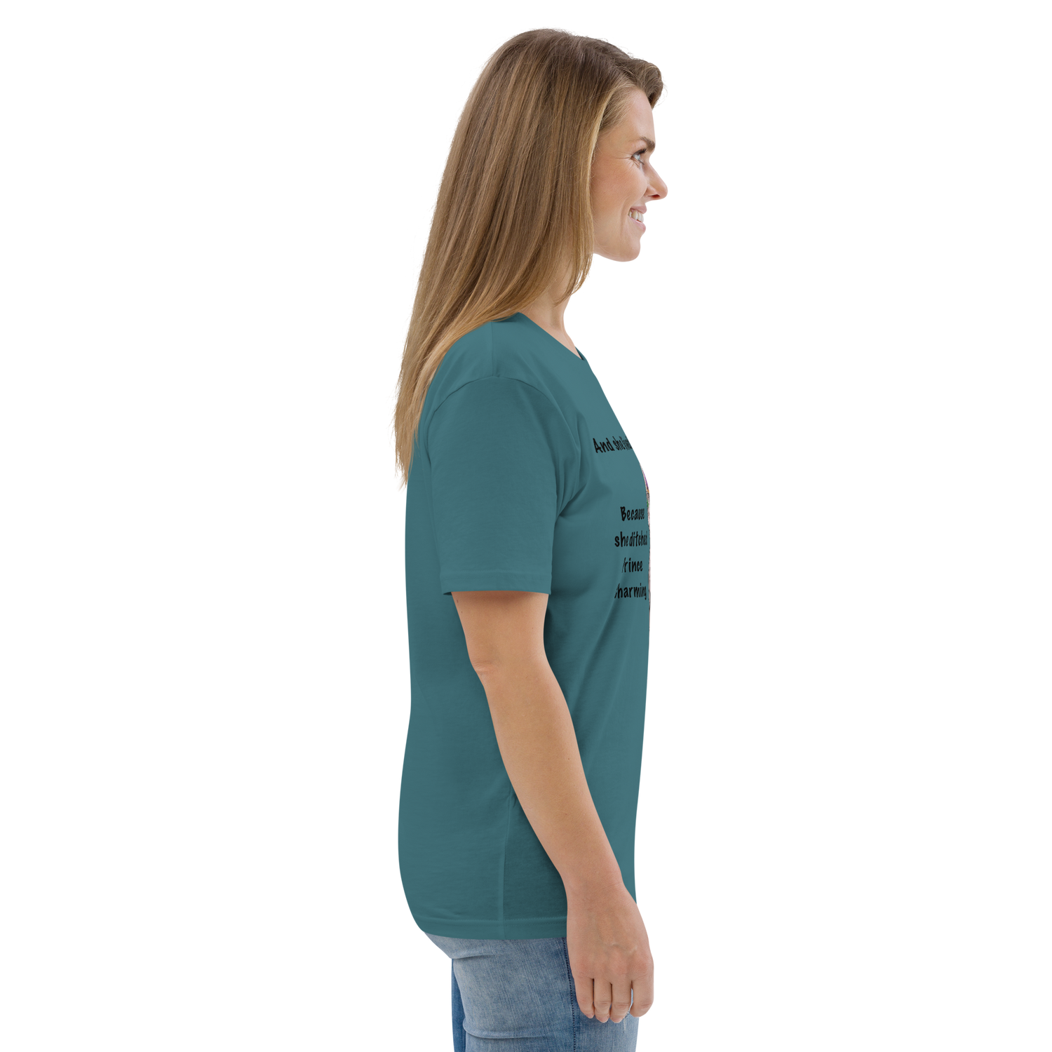 "DITCHED PRINCE CHARMING &amp; GOT A SPHYNX CAT" ECO TEE