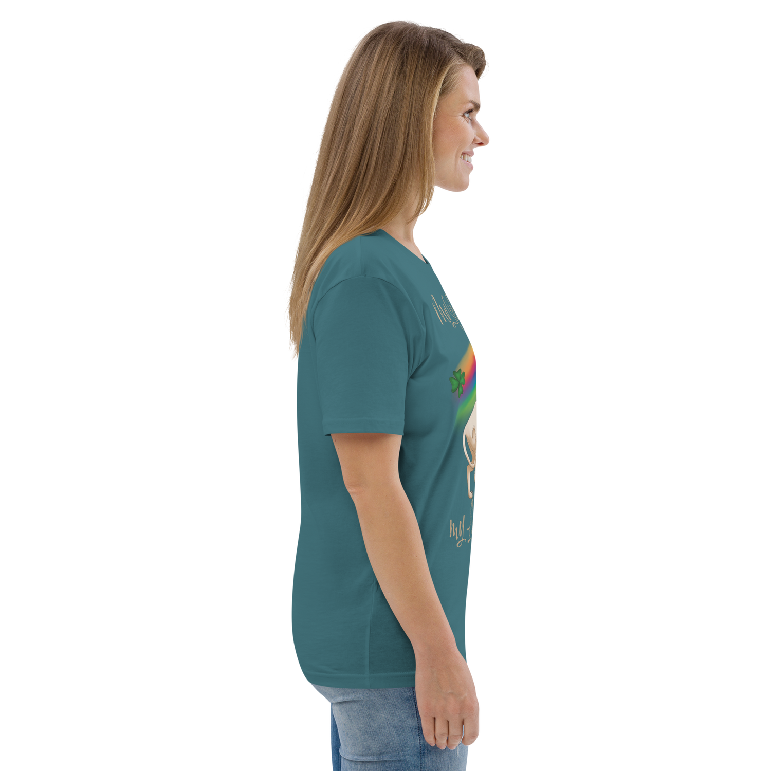 "MY SPHYNX CAT IS MY LUCKY CHARM" - UNISEX TEE