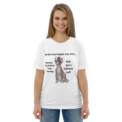 "DITCHED PRINCE CHARMING &amp; GOT A SPHYNX CAT" ECO TEE