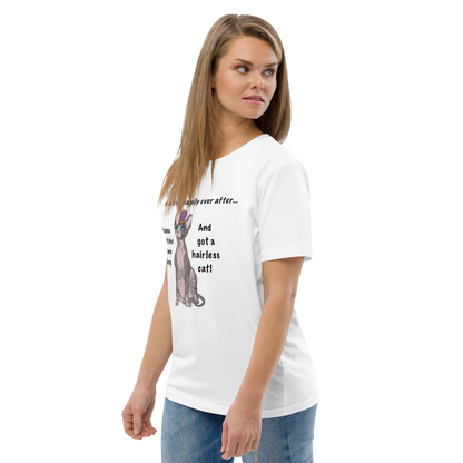 "DITCHED PRINCE CHARMING &amp; GOT A SPHYNX CAT" ECO TEE