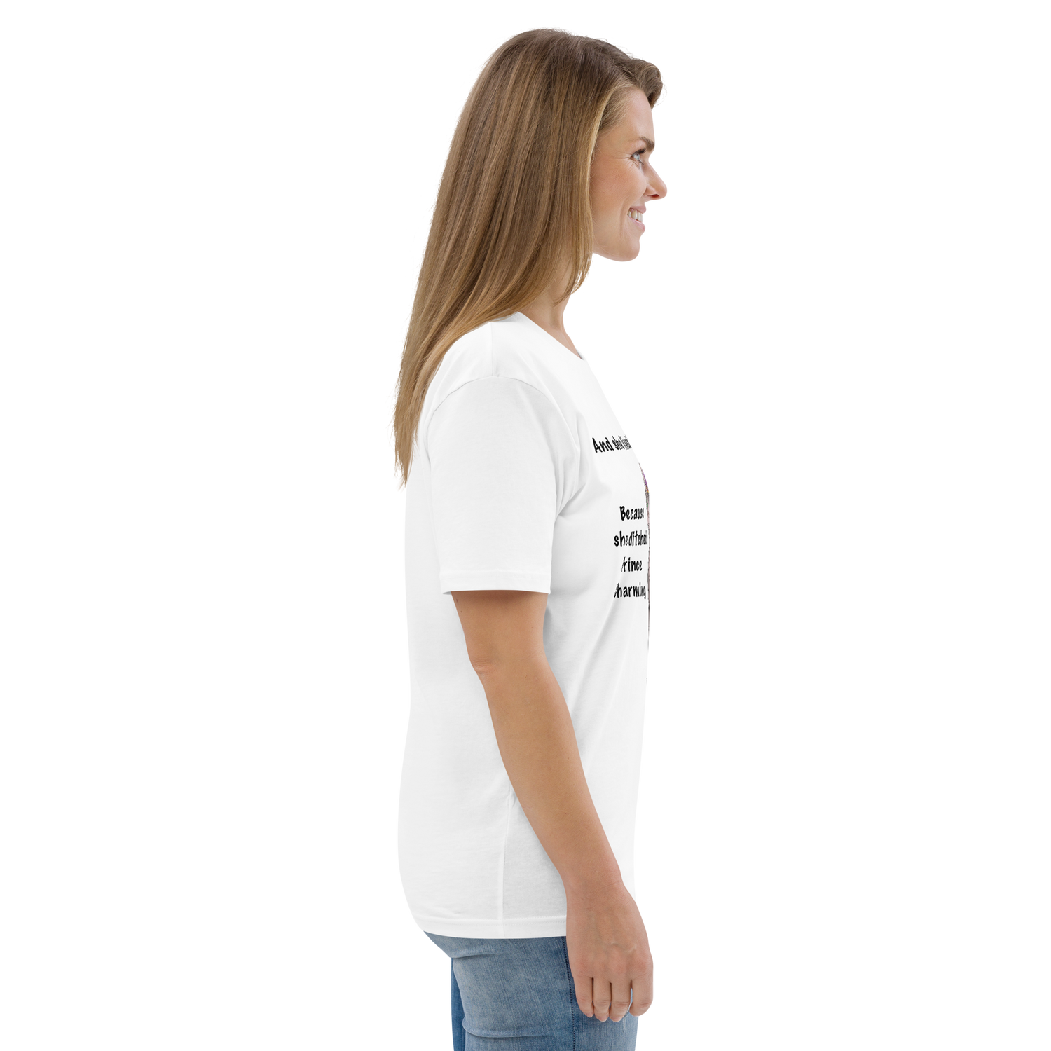 "DITCHED PRINCE CHARMING &amp; GOT A SPHYNX CAT" ECO TEE