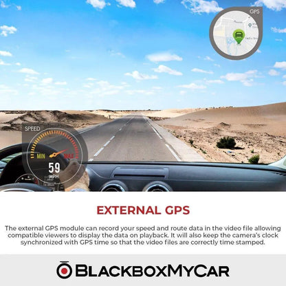 VIOFO A129 Plus Duo 2K QHD 2-Channel Dash Cam with GPS